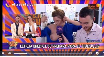 Leticia Brédice: una mala pasada con el corpiño la llevó a protagonizar un blooper hot