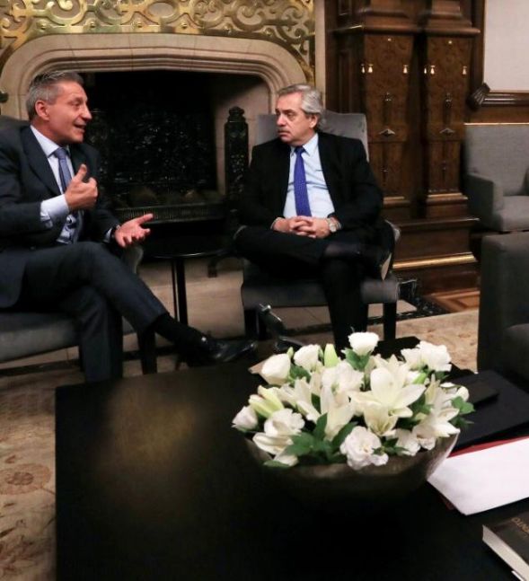 Alberto Fernández recibió al gobernador Arcioni