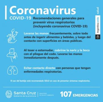 Alerta máxima Coronavirus: las medidas tomadas por las provincias patagónicas