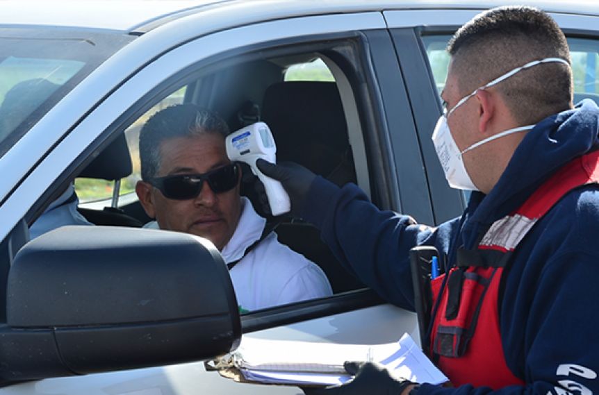 El Municipio retoma los controles de temperatura en los puentes