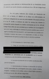 El Gobierno santacruceño denunció a Movistar por los nuevos contagios en Río Gallegos