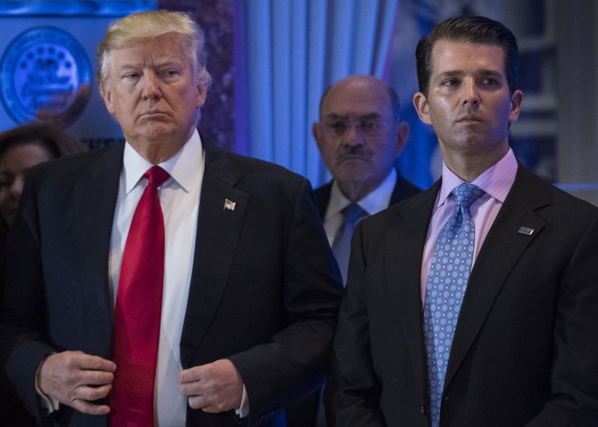 Twitter suspendió la cuenta del hijo de Donald Trump