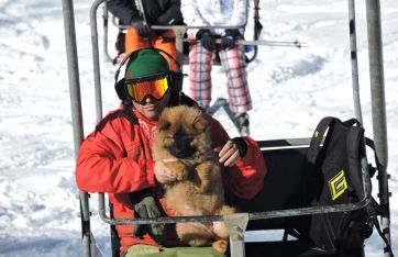 Los centros de esquí abrieron llenos de nieve y sol para residentes locales