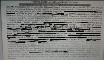 Escándalo: funcionario provincial organizó una cena en un salón de eventos y lo echaron