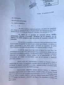 Renunció el Fiscal de Estado de Río Negro y ya suenan posibles reemplazos