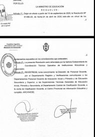 Una Resolución de Educación deja a más de 1000 docentes chubutenses sin cargo