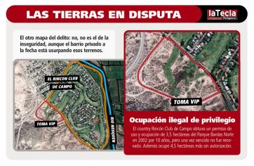 Toma VIP recargada: tensión por las tierras que ocupa el Rincón Club