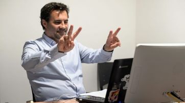 Martínez reunió a la tropa y encabezó un acto de la militancia del Frente de Todos