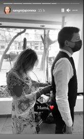 La China Suárez se emocionó con el casamiento de su hermano