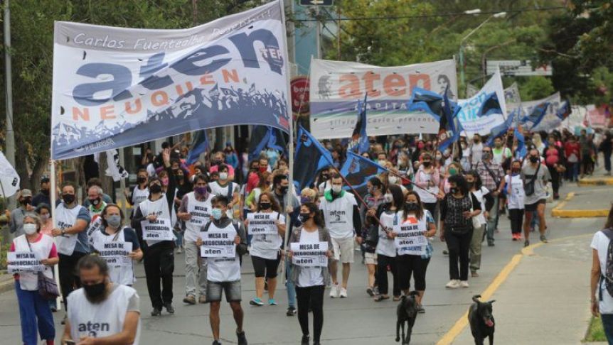 La provincia seguirá sin clases: Aten continuará de paro hasta que los convoquen