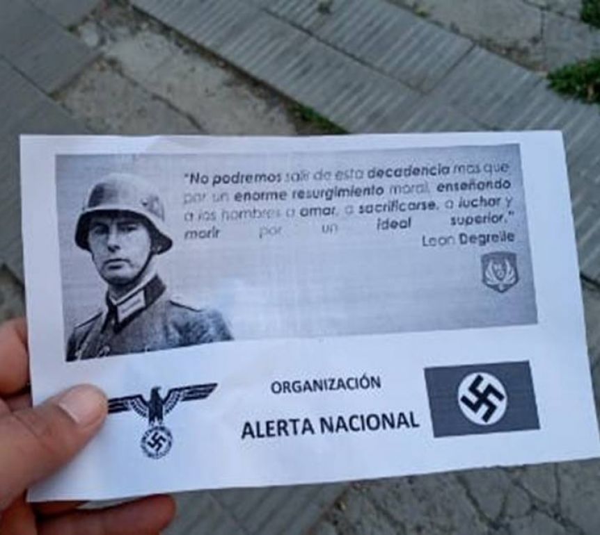 Polémica por la aparición de propaganda nazi en Viedma
