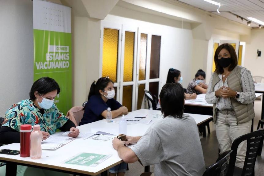 Destacan el avance de la inmunización sobre la población objetivo