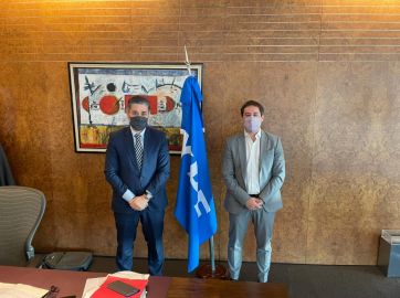 Intendentes chubutenses gestionan en Nación