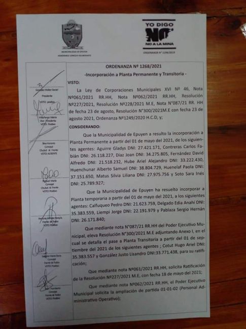 Otra polémica en Epuyén: ahora apuntan contra el presidente del HCD
