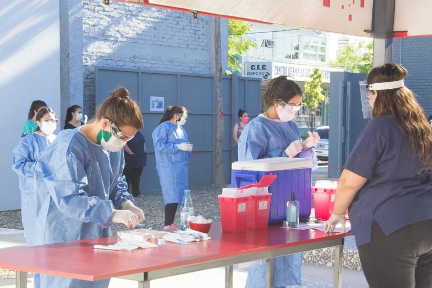 Coronavirus a la baja: casi la mitad de los distritos de la provincia están libres de casos