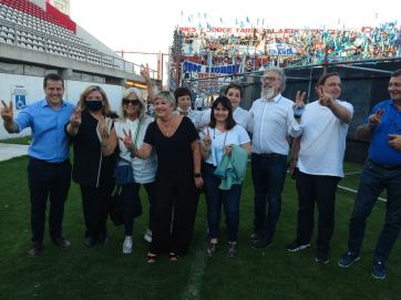 Dirigentes patagónicos dijeron presente en el acto homenaje a Néstor Kirchner