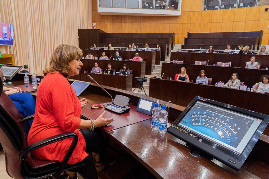 Cumbre de legisladoras: más de 70 mujeres se reunieron en la Cámara de Diputados