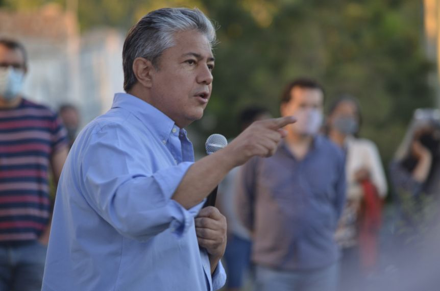 ¿Recorrida de campaña? Figueroa visitó el interior de la provincia