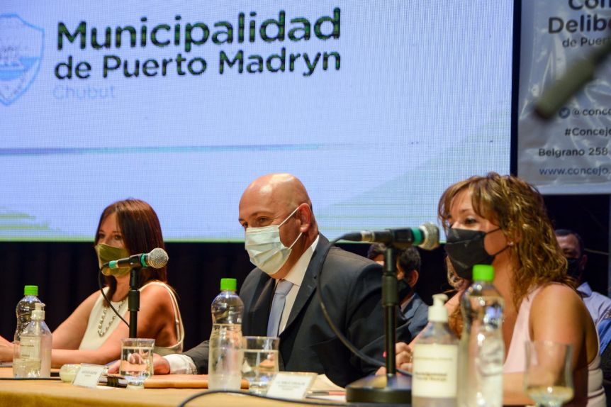 Madryn: Sastre inauguró las sesiones ordinarias en el HCD local
