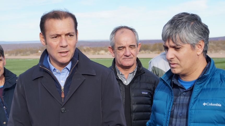 Gutiérrez hace la previa al acto del sector Azul en El Chocón con una reunión con intendentes