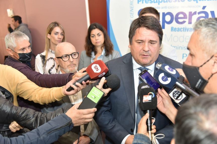 Se pica la discusión por la coparticipación: Gaido fijó posición y dijo que pedirá más fondos