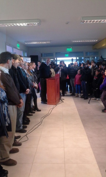 Buzzi y Pérez Catán compartieron acto