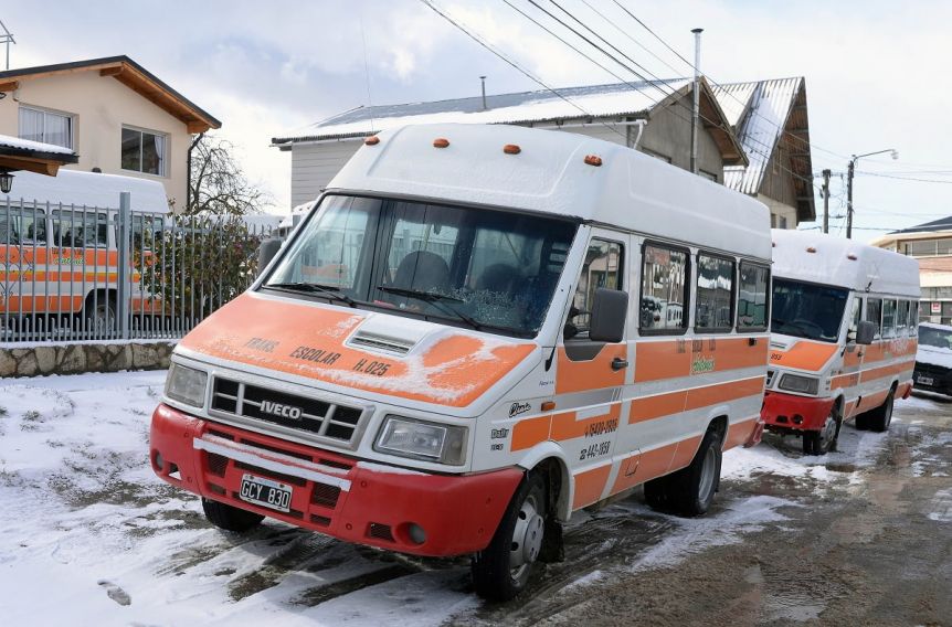 Los contratos de transportes escolares de Bariloche otra vez en la mira