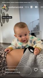 Noelia Marzol anunció que está embarazada de su segundo hijo y reveló el sexo del bebé