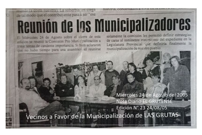 Municipalización de Las Grutas: reflotan la idea separatista