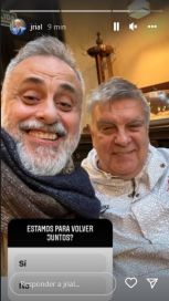 Jorge Rial y Luis Ventura se reconciliaron: 