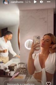 Cami Homs compartió un video en sus redes junto a su nuevo novio