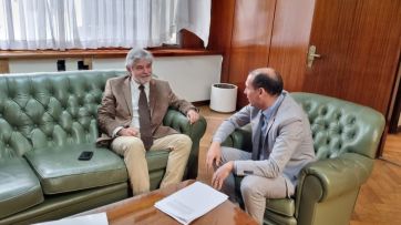 Gira porteña: Gutiérrez conquista gestiones con Filmus y Perczyk