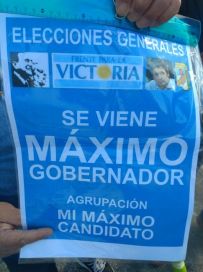 El futuro de Máximo: ¿Gobernador?