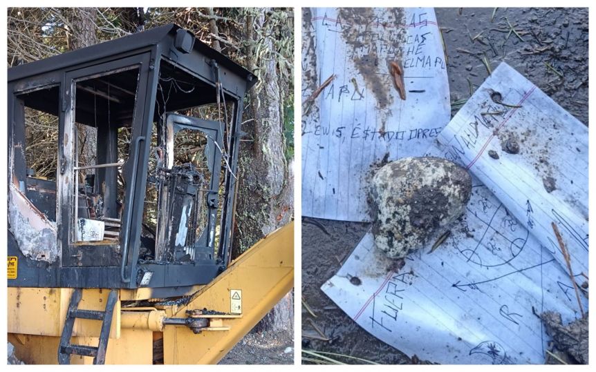 Conflicto mapuche: investigan otro ataque incendiario en las laderas del Cerro Otto