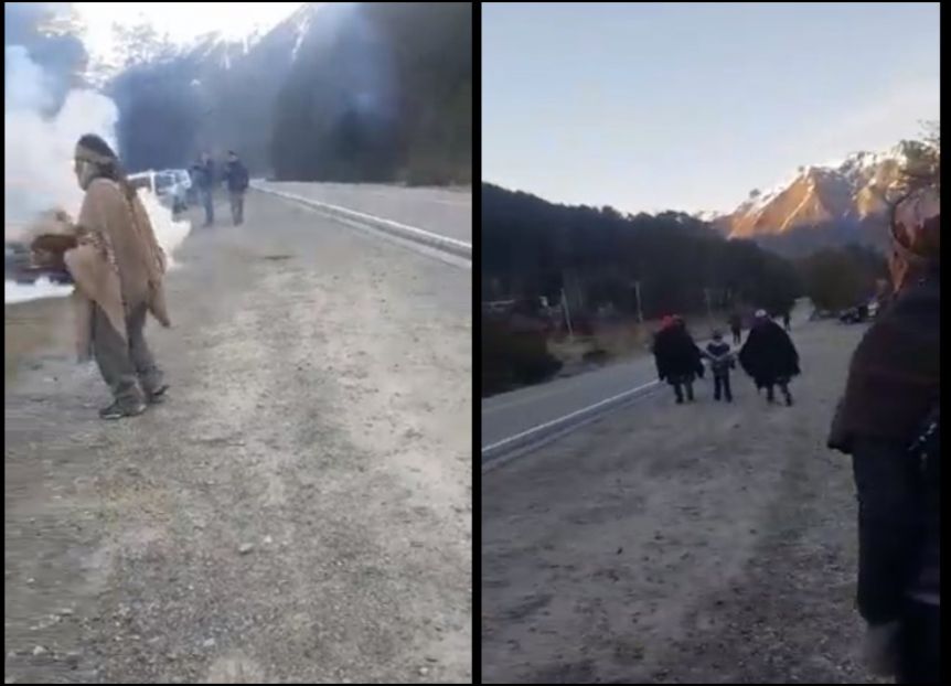 Tensión en Villa Mascardi: mapuches realizaban una ceremonia y fueron desalojados con gases lacrimógenos