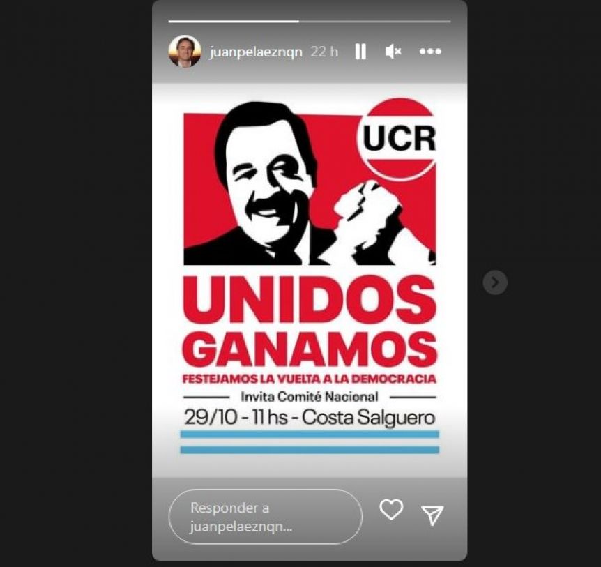 Los radicales patagónicos arengan vía redes sociales el acto en Costa Salguero