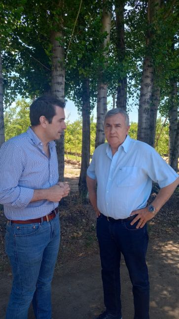 Cervi recibió el respaldo de Morales a la candidatura y puja la interna de Juntos