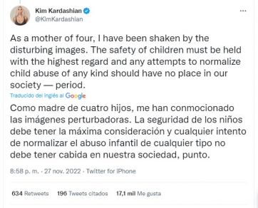 Balenciaga lanzó una polémica campaña infantil y Kim Kardashian salió a repudiarla