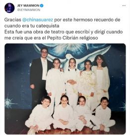 ¡Qué recuerdo! La China Suárez mostró una carta que le escribió Jey Mammon antes de ser famoso