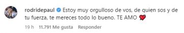 Rodrigo De Paul apoyó a Tini luego del emotivo show en Barcelona: 