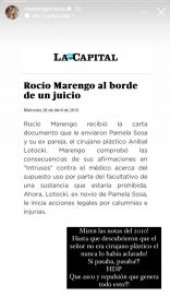 Rocio Marengo fue lapidaria al recordar su pelea con Lotocki y Pamela Sosa: 