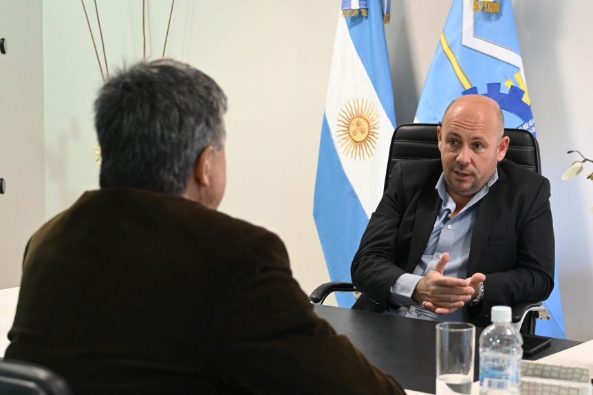 Transición de vicegobernadores en marcha: Ricardo Sastre recibió a Gustavo Menna