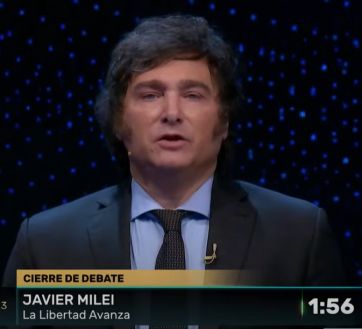 Sergio Massa y Javier Milei se sacaron chispas: el debate 2023 en las redes