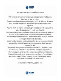 Alerta máxima en las represas: desde la UOCRA habrían advertido por más de 500 despidos a partir de marzo