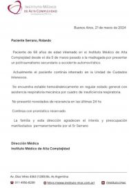 Osvaldo Laport rompió el silencio y habló sobre Roly Serrano