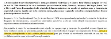 Cuál fue la respuesta de Nación ante los reclamos por programas viales