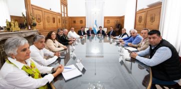 Tras la reunión en Casa Rosada la CGT confirmó un paro general para el próximo 9 de mayo