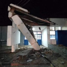 El derrumbe de una escuela volvió a encender la alarma por el estado de los edificios